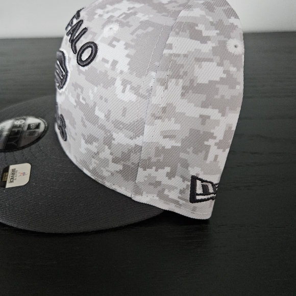 New Era Buffalo Bills 2024 salute to service gray camo snap back hat cap new - Picture 4 of 10